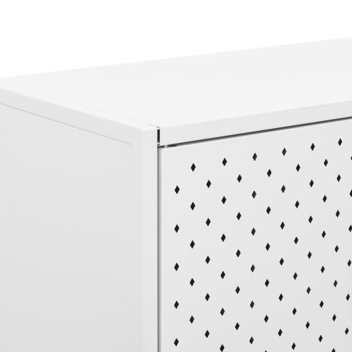 Planche à repasser à haute surface blanche VisdaXL 80 x 35 x 35 po, acier 135&nbsp;cm