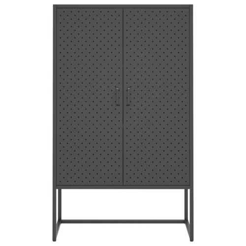 Planche à roulettes VisdaXL Anthracite 80 x 35 x 35 x 135&nbsp;cm acier