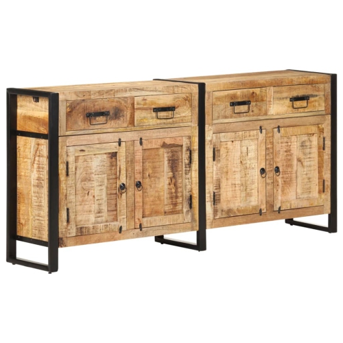 VIDAXL  Sideboard 172X35X80 Cm Solid Wood In Mango