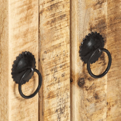 vidaXL Sideboard 172x35x80 cm Solid Mango Wood