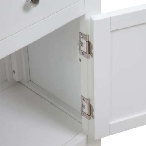 vidaXL Sideboard 90x33.5x83 cm Solid Oak Wood