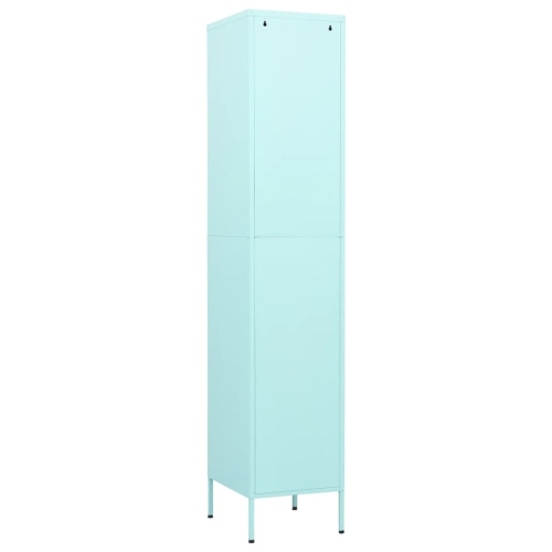 vidaXL Locker Cabinet Mint 35x46x180 cm Steel