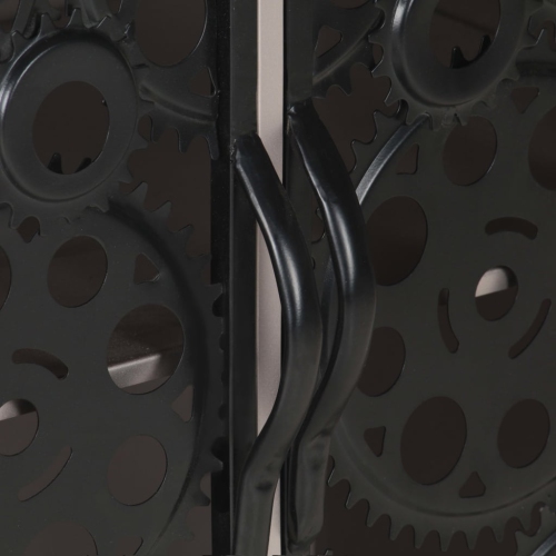 vidaXL Sideboard 60x35x75 cm Rough Mango Wood & Iron