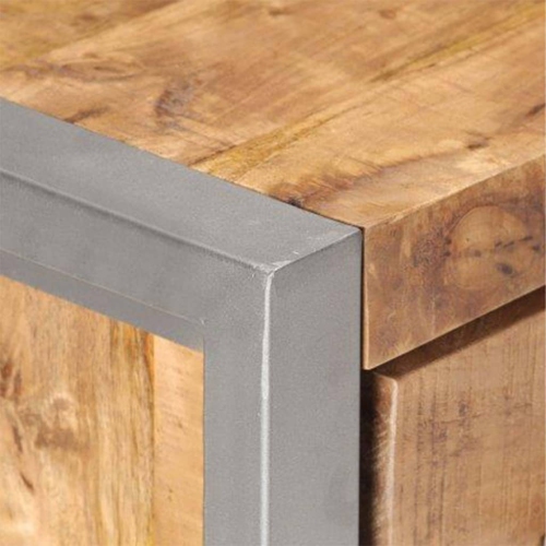 vidaXL Sideboard 60x35x70 cm Rough Mango Wood