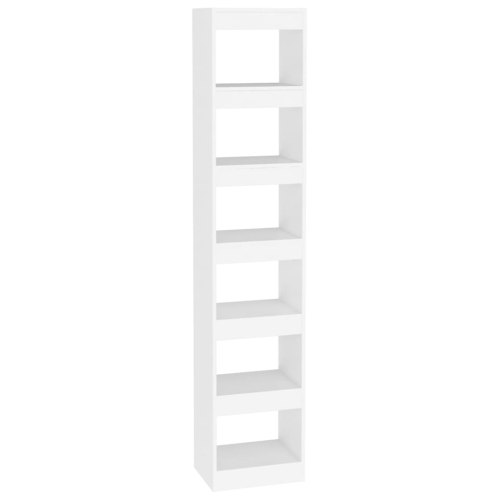VIDAXL  Book Cabinet/room Divider 40X30X198 Cm In White