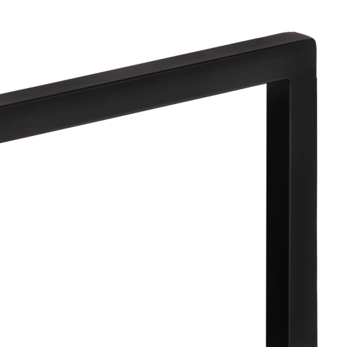 vidaXL Wall Shelves 2 pcs 40x24x35 cm Solid Wood Acacia and Steel