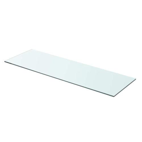 VIDAXL  Shelf Panel Glass Clear 80X25 Cm
