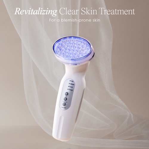 Project E Beauty Blue LED+ | Acne Light Therapy | Anti-Blemish | for Oily Skin | Reduce Dark Spots & Scars | Calm Inflammation