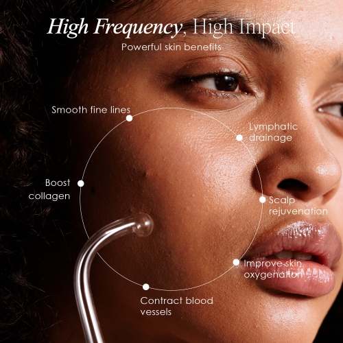 Project E Beauty Faisca Neon | High Frequency Wand | Anti-Aging | Reduces Wrinkles & Puffy Eyes | Collagen Boost