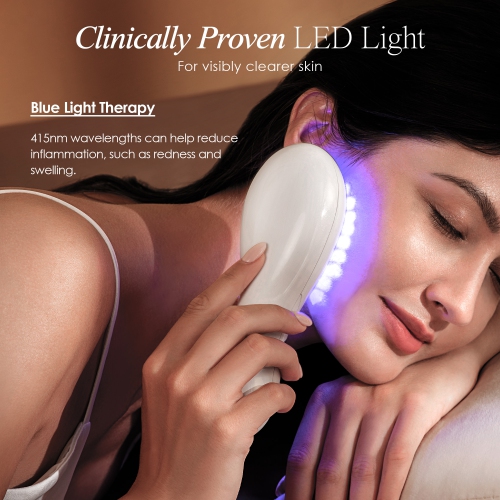 Project E Beauty LumaGlow Blue LED Light Therapy | Anti Acne | Pimple Solution | For Oily Skin | Minimize Pores | FDA-Cleared