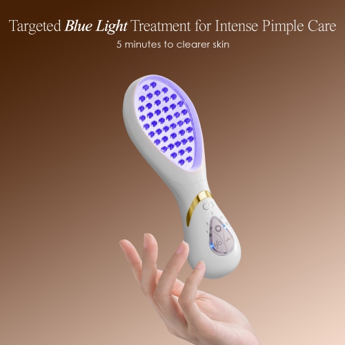 Project E Beauty LumaGlow Blue LED Light Therapy | Anti Acne | Pimple Solution | For Oily Skin | Minimize Pores | FDA-Cleared