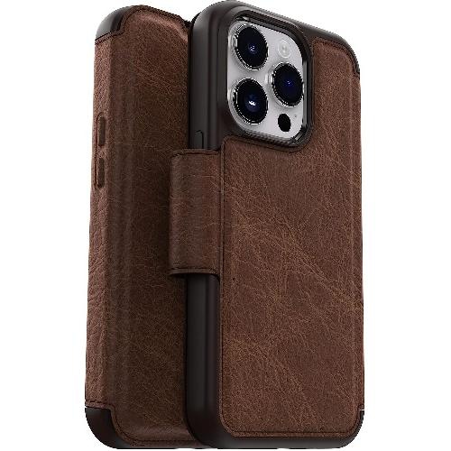 OTTERBOX  Strada Series Case for Iphone 14 Pro, Espresso In Brown Other than that it’s a good phone case