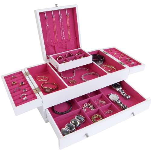 Coffret à bijoux Everly de Gunther Mele et Co avec intérieur rose