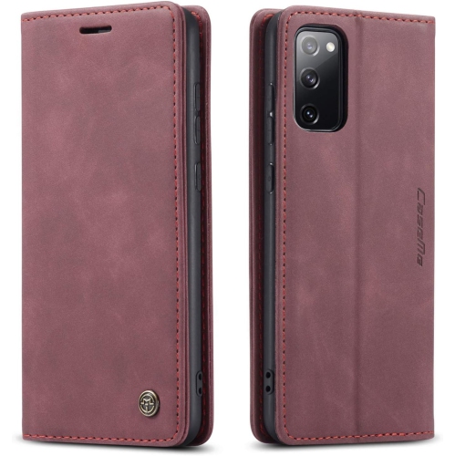 Étui portefeuille à rabat avec béquille magnétique de CaseMe pour Galaxy S20 de Samsung