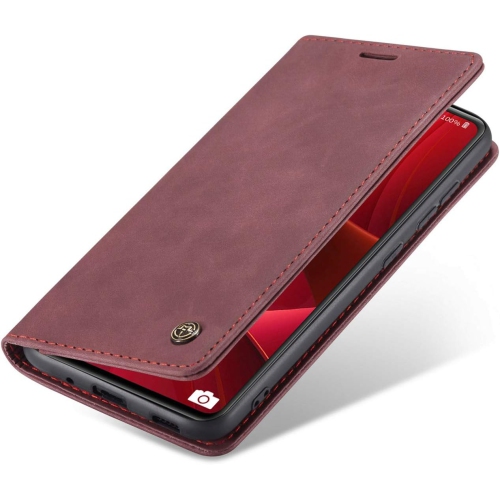 Étui portefeuille à rabat avec béquille magnétique de CaseMe pour Galaxy S20 de Samsung