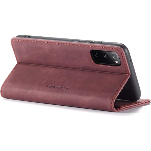 Étui portefeuille à rabat avec béquille magnétique de CaseMe pour Galaxy S20 de Samsung