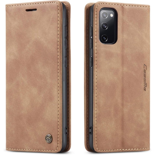Étui portefeuille à rabat avec béquille magnétique de CaseMe pour Galaxy S20 de Samsung