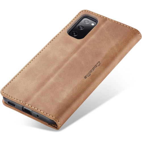 Étui portefeuille à rabat avec béquille magnétique de CaseMe pour Galaxy S20 de Samsung