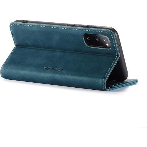 Étui portefeuille à rabat avec béquille magnétique de CaseMe pour Galaxy S20 de Samsung
