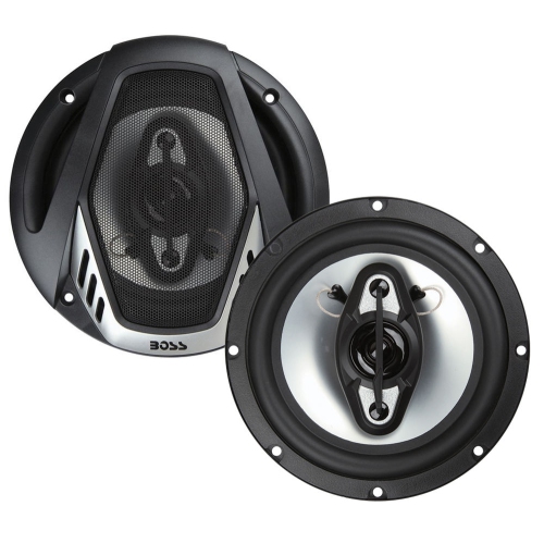 BOSS NX654- Onyx 6.5" 4-way 400w Full Range Speakers.