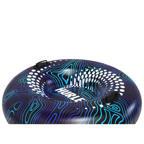 Hurley 36" Inflatable Snow Tube - Blue Swirl