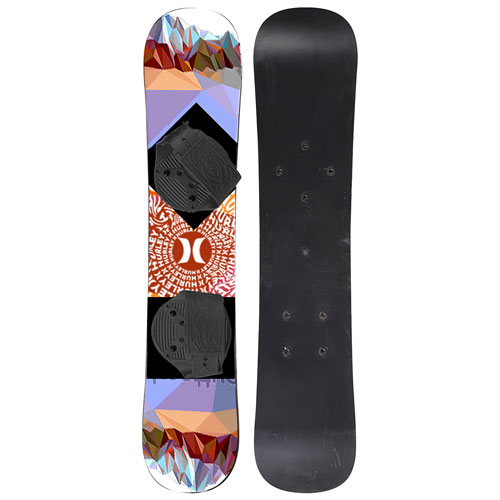 Hurley Beginner Snowboard - Red