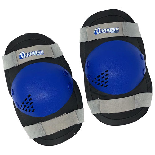 Chicago Adjustable Quad Roller Skates Combo Set - Blue - Size 1-4