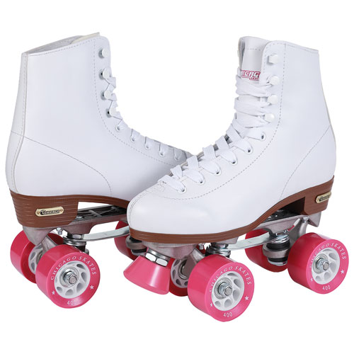 Patins à roulettes pour roulathèque de Chicago - Rose - Taille 1-11