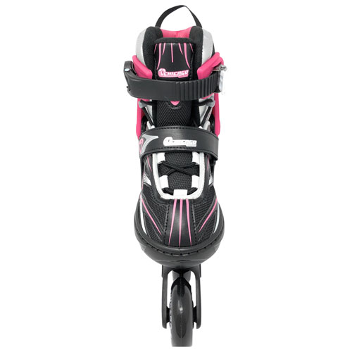 Chicago Adjustable MA7 Inline Skates - Pink - Size J13-4