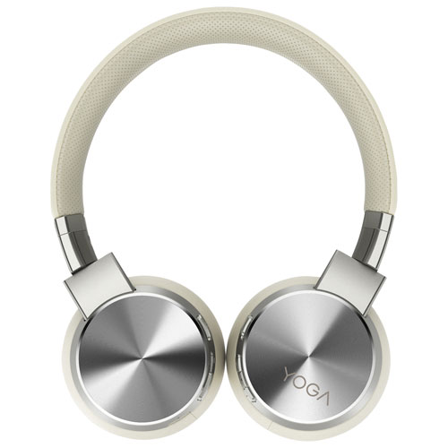 Casque d'écoute Bluetooth à suppression active du bruit Yoga de Lenovo - Mica