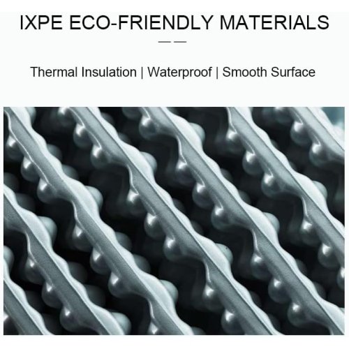 Mountain Spring Zebra Series High-Density Folding Closed Cell Foam Sleeping Pad R-2 | CONCAVE-Convex Design High Performance Moisture-Proof