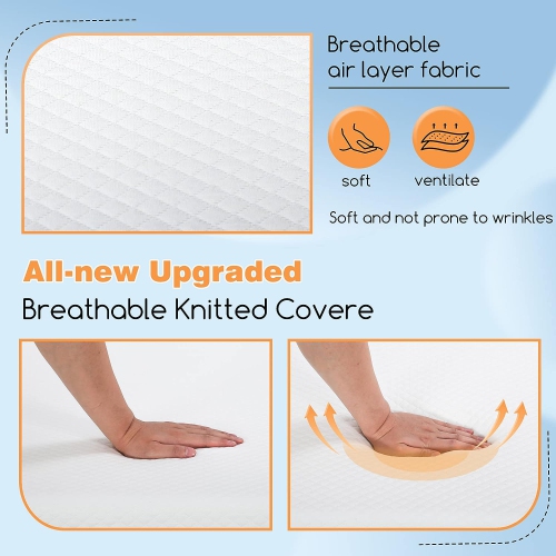 5 Inch Gel Memory Foam Mattress Medium-Firm Mattress for Pressure Relief & Cooler Sleep Mattress for Kid Adults CertiPUR-US Certified Mattress in a