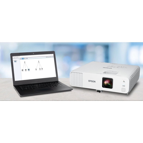 Epson PowerLite L260F 1080p 3LCD Lamp-Free Laser Display - White