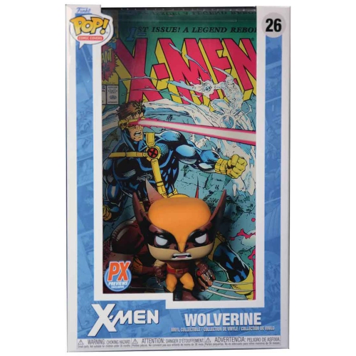 Pop Marvel X-Men 3.75 Inch Action Figure Comic Cover Exclusive - Wolverine #26