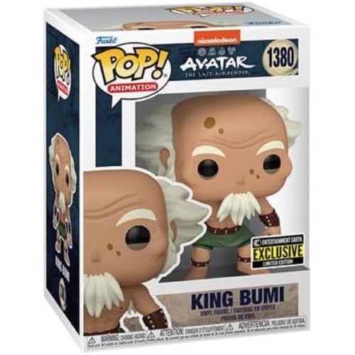 Funko Avatar: The Last Airbender King Bumi Pop! Vinyl Figure #1380 - Entertainment Earth Exclusive