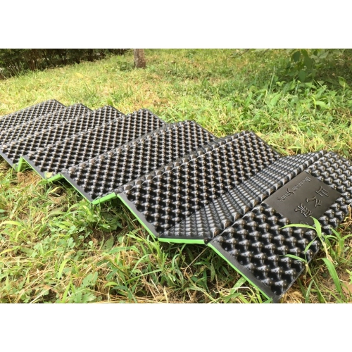 MOUNTAIN SPRING  Classic Folding Pad | Closed Cell Foam Sleeping Pad | R1.8 | Lightweight Sleeping Mat for Camping Hiking Backpacking (Green)
