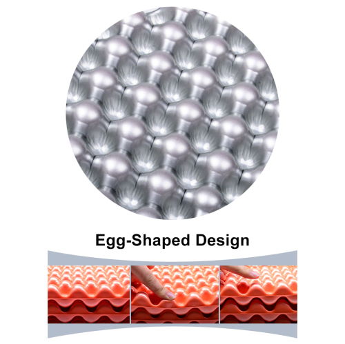 Mountain Spring Aluminum Film Classic Folding Pad | Closed Cell Foam Sleeping Pad | R1.8 | Lightweight Sleeping Mat for Camping Hiking Backpacking