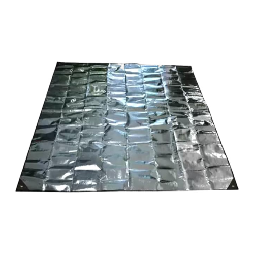 Tapis de survie d'urgence en aluminium robuste Mountain Spring - 2 personne | Couverture d'urgence contre les intempéries