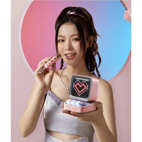 Divoom Ditoo-mic Retro Pixel Art Game Bluetooth Speaker