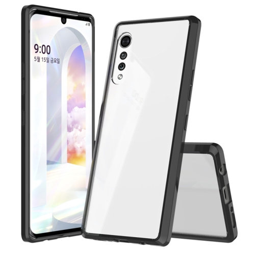 XCRS Slim Shockproof Crystal Acrylic Cover with Complete overall Protection, bumper and reinforced edges case for LG Velvet