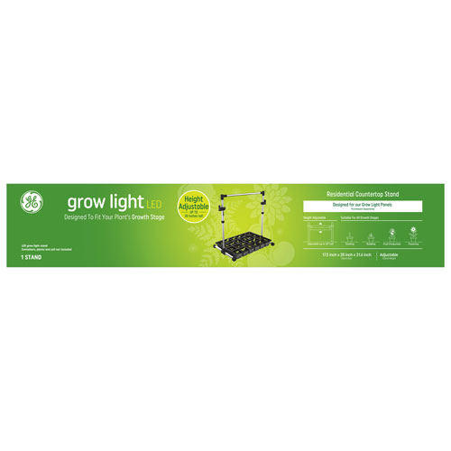 GE Grow Light Counter Stand