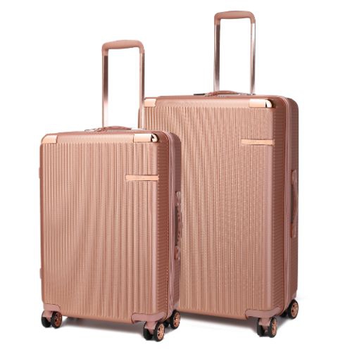 MKF COLLECTION  Tulum Suitcase Set Large & Extra Large Fashion Travel Spinner With Tsa Security Lock