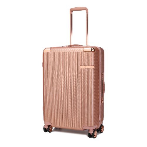 MKF COLLECTION  Tulum Polycarbonate Large Luggage Travel Bags, Tsa-Approved Lock Lightweight Suitcases