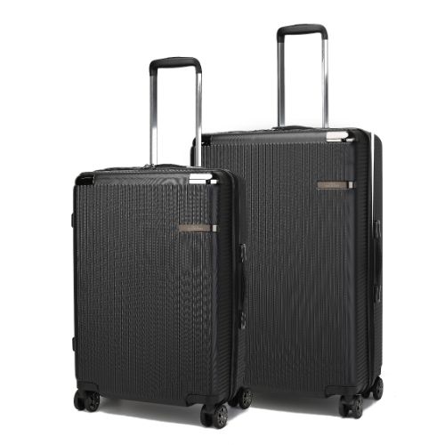 MKF COLLECTION  Tulum Suitcase Set Large & Extra Large Fashion Travel Spinner With Tsa Security Lock