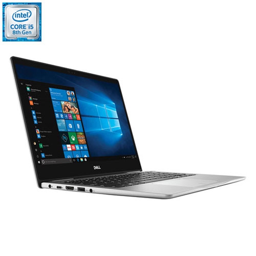 DELL  Refurbished (Fair) - Inspiron 13.3" Laptop - Platinum (Intel Core I5-8250U/256GB SSD/8GB Ram/windows 10) In Silver