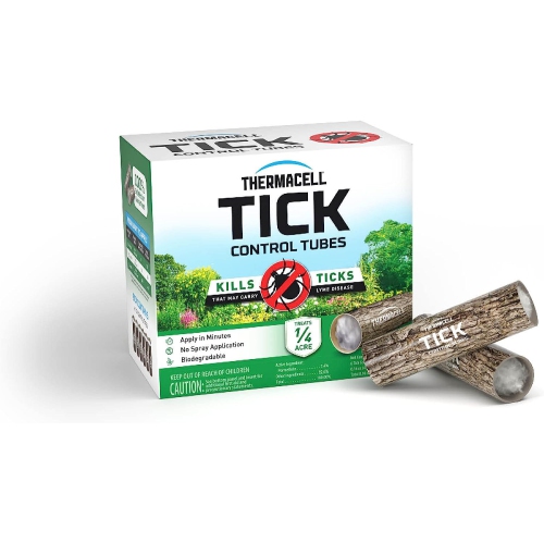 Thermacell Tick Control Tubes for Yards, Environmentally Friendly Alternative to Tick Spray & Tick Repellent - 6 Tubes