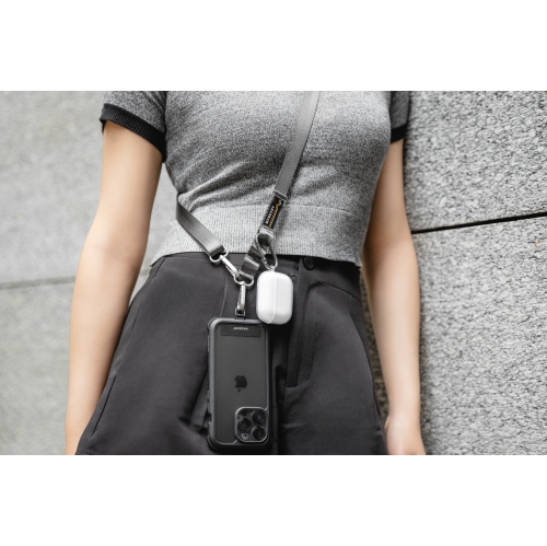 Étui rigide ajusté en plastique nan avec courroie ajustable de MAGEASY – Bleu