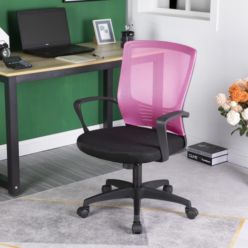 BestOffice Mesh Computer Rolling Swivel Modern Executive Chair Adjustable Stool Back Support for Adult