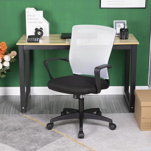 BestOffice Mesh Computer Rolling Swivel Modern Executive Chair Adjustable Stool Back Support for Adult