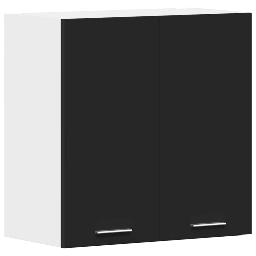 VIDAXL  Hanging Cabinet Lyon 60X31X60 Cm Engineered Wood In Black